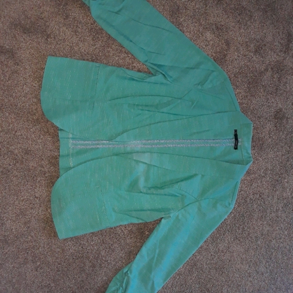 Teal Blazer